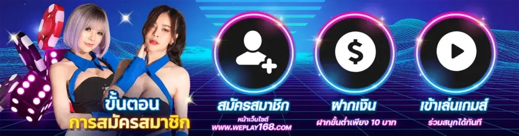 ขั้นตอนสมัคร